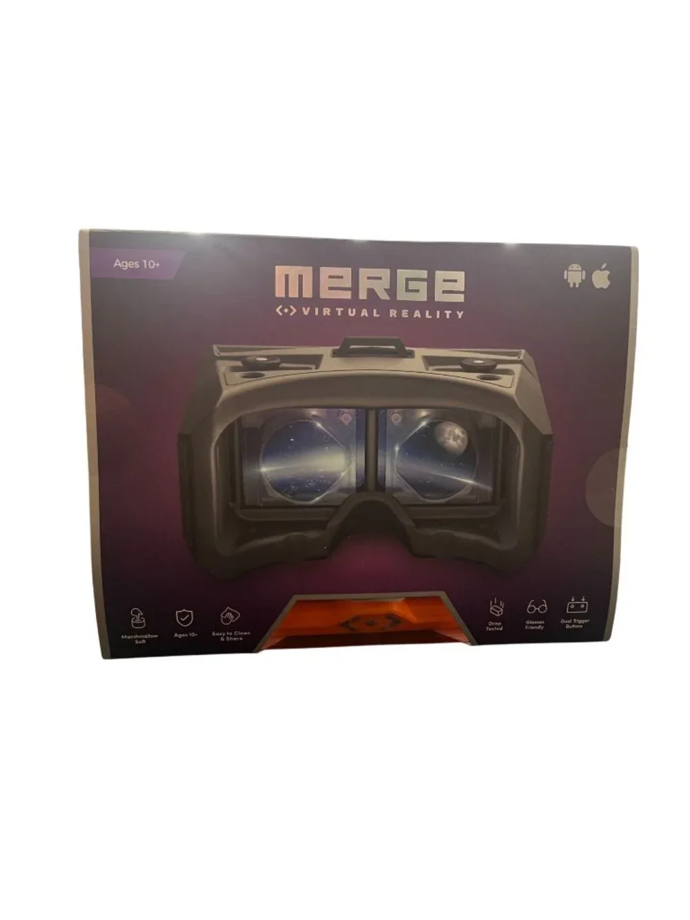 Merge VR/AR Goggles Virtual Reality Headset For iOS & Android Devices Ages 10+